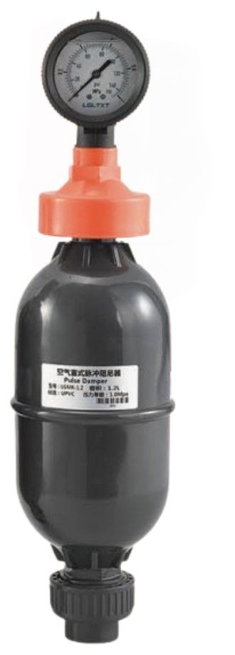 空氣室式脈沖阻尼器附隔膜壓力表